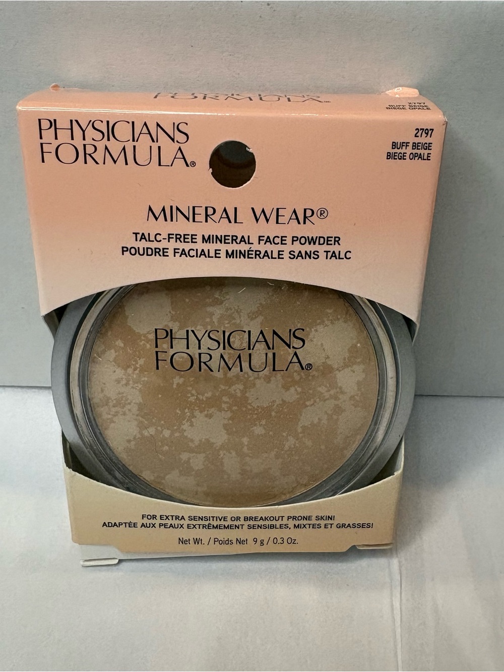 Physicians Formula Mineral Wear Talc-Free Face Powder - Buff Beige